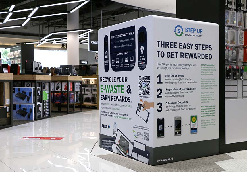 ALBA E-Waste Smart Recycling & E-Waste PRS Operator in Singapore